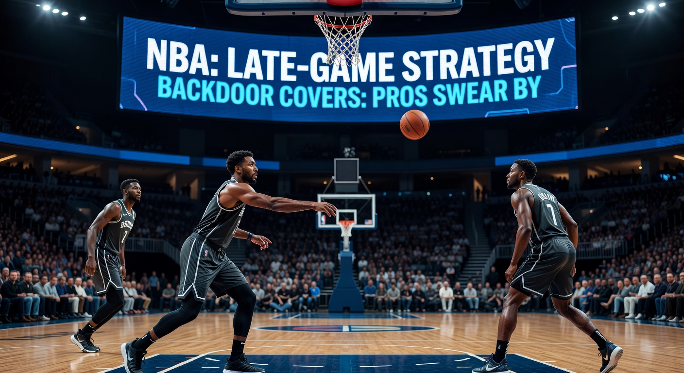 Grafik mit NBA-Statistiken zu Backdoor Covers und Spread-Entwicklungen in Echtzeit