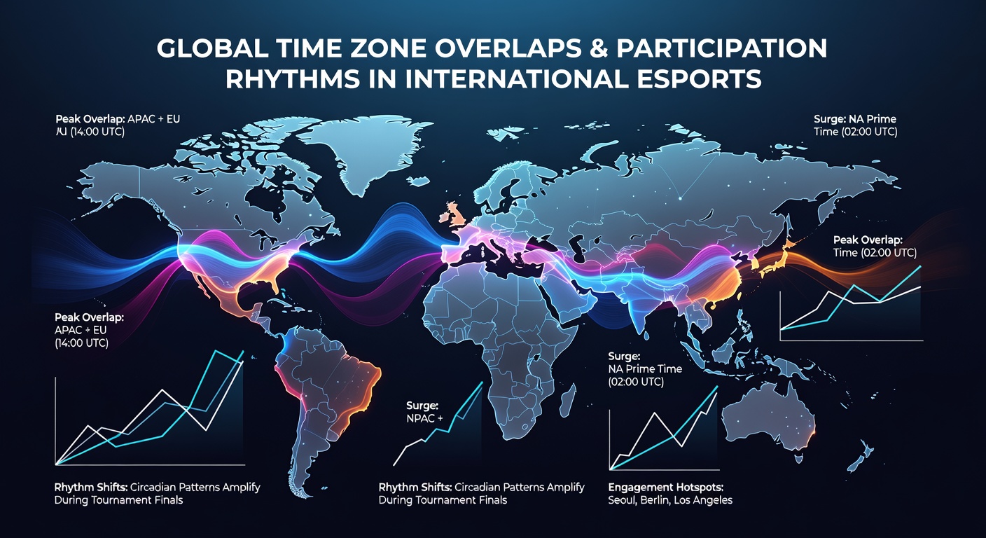 Detaillierte Analyse von Teilnahmerhythmen bei internationalen Esports-Events
